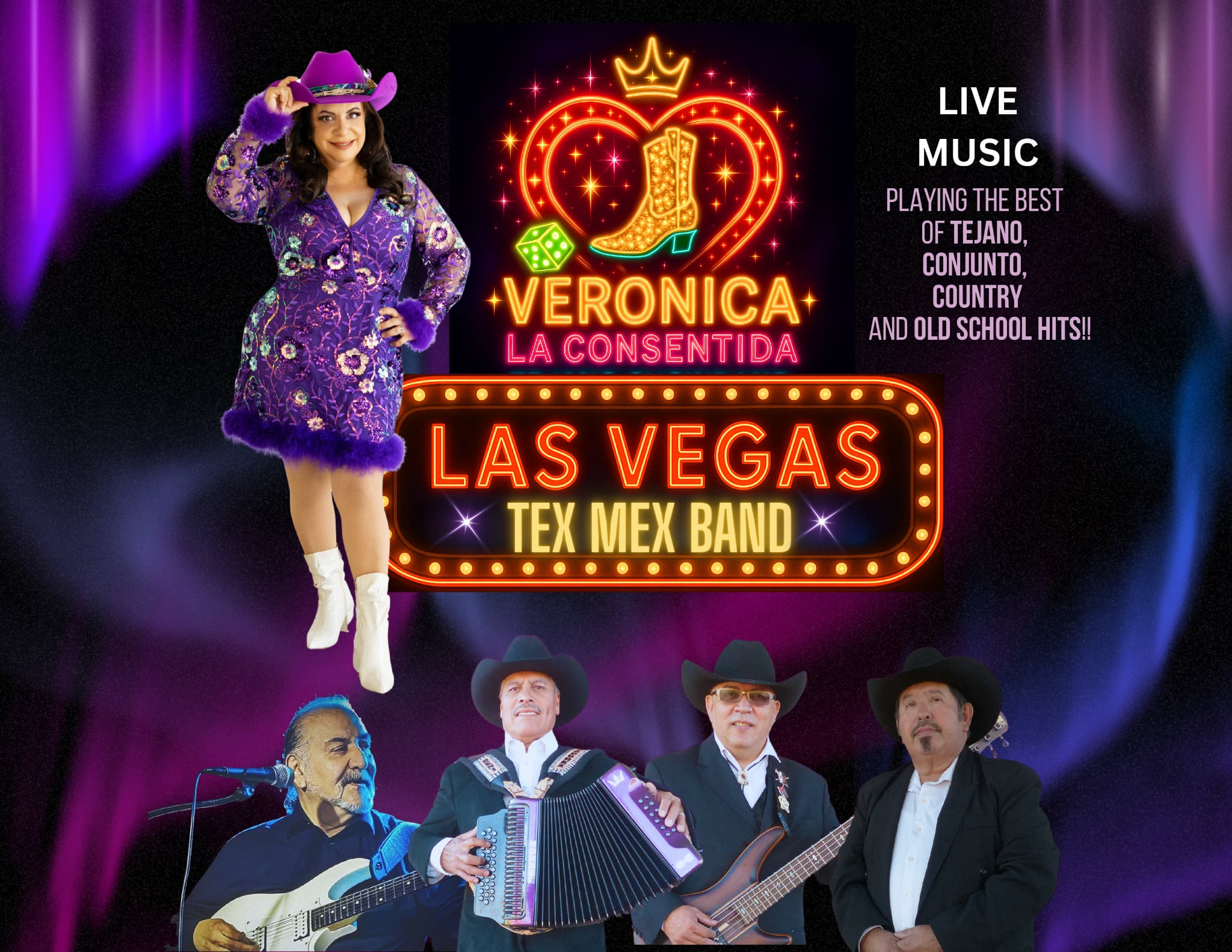 Veronica la Consentida y Las Vegas Tex Mex Band